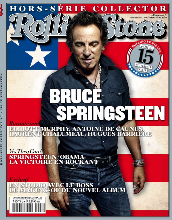 Hors-s&eacute;rie n&deg;2 du magazine Rolling Stone consacr&eacute; &agrave; Bruce Springsteen (janv. 2009)